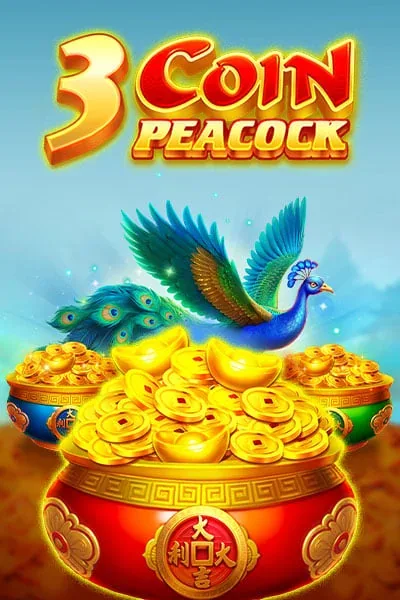 3 Coin Golden Peacock στο RoboCat Casino GR