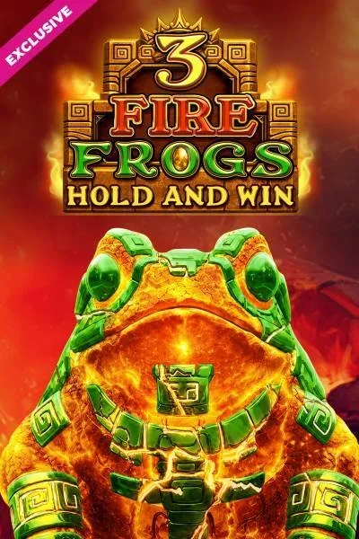 3 Fire Frogs: Hold & Win στο RoboCat Casino GR