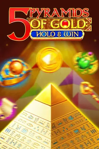 5 Pyramids of Gold: Hold & Win κουλοχέρης — RoboCat Casino GR